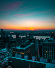 Sunset from The Top of The Rock