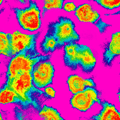 surreal psychedelic brush texture surrealistic seamless pattern