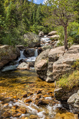 Copeland Falls in WIld Basin