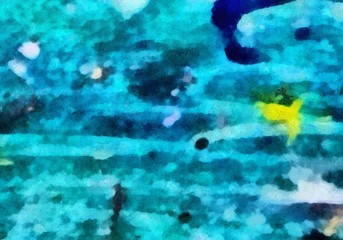 Original abstract painting at canvas. Mixed media pattern. Hand drawn art background.