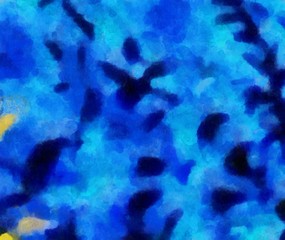 Macro detailed splashes and strokes of oil brush on paper. Simple colorful bright pattern. Old vintage rough texture. HQ design pattern. Shape close up painting.