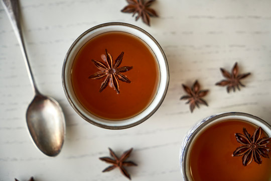 Delicious hot Infusion of star anise
