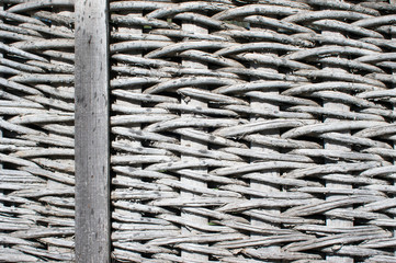 grungy wicker texture
