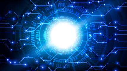 Abstract technology concept background. Vector illustration