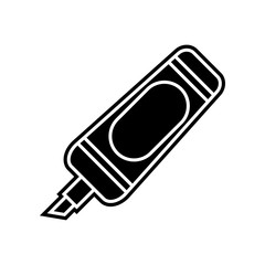 Marker icon. Element of Education for mobile concept and web apps icon. Glyph, flat icon for website design and development, app development