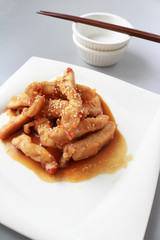 鶏肉スティック　甘辛味