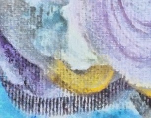 Abstract watercolor background. Hand drawn scratched grunge unusual texture. Custom design pattern. Digital painting oil artwork.