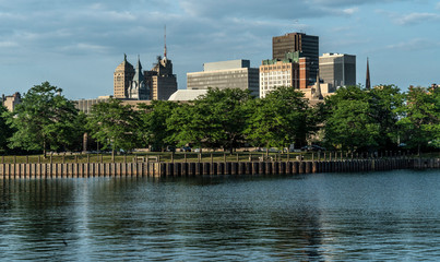 Buffalo New York Skyline