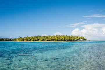 Bora Bora Motu and Lagoon