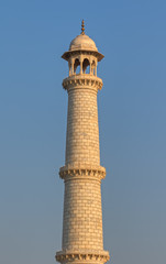 The Taj Mahal minaret, India