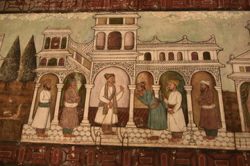 Daria Daulat Bagh (Summer Palace) , Srirangapatna, Karnataka, India