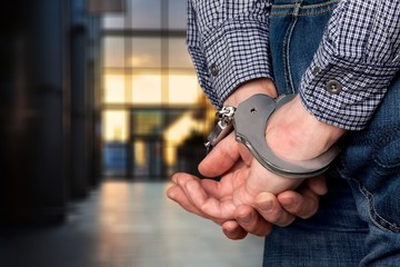 Arrest bound bracelet bribe bribery business businessman