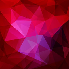 Abstract geometric style red background. Red business background Vector illustration