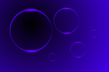 Abstract blue Neon Banner.background illustration.