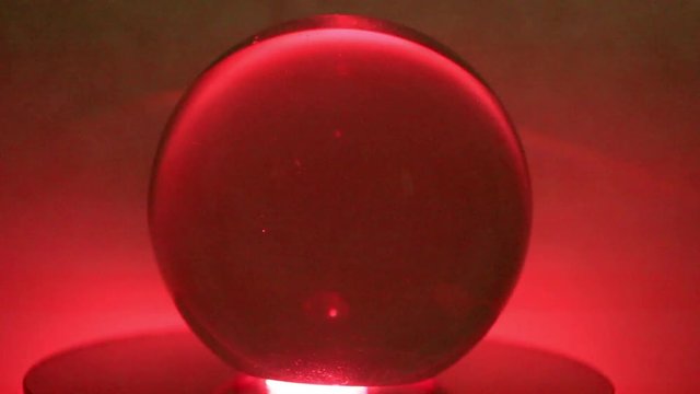 ガラス玉 : 光の変化