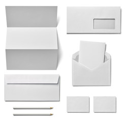 envelope letter card paper template pencil business
