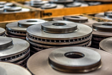 Round Steel Parts Processed by a Machinery Factory