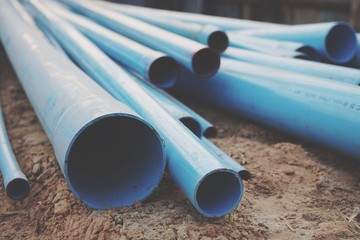 close up shot of pvc pipe