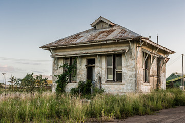old abandoned house