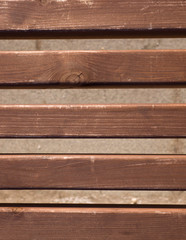 brown wooden park bench planks texture. background, outdoor