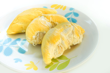 Closed up King of fruit Thai durian.