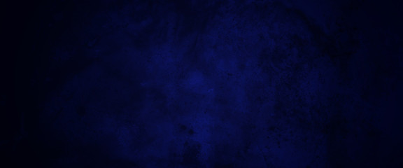 Retro banner of blue color with copy space. Rectangles background with grunge effect.