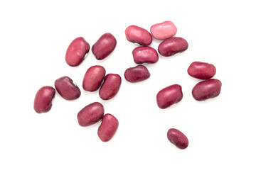 kidney bean on a white background