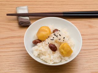 栗おこわ