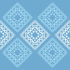 Ethnic boho seamless pattern. Ikat. Traditional ornament. Geometric background. Folk motif. Can be used for wallpaper, textile, invitation card, wrapping, web page background.