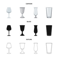 Vector design of form and celebration sign. Set of form and volume vector icon for stock.