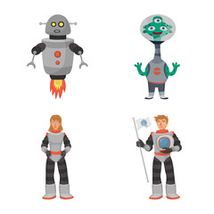 Isolated object of space  and galaxy  logo. Collection of space  and travels  stock vector illustration.