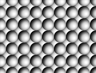seamless 3D volume ball pattern