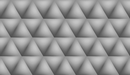 seamless 3D volume triangle pattern
