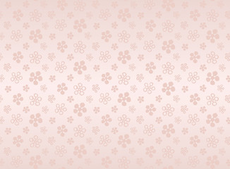 Japanese traditional  flower pattern vector background 