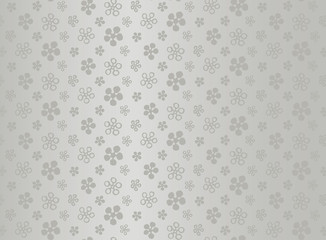 Japanese traditional  flower pattern vector background 