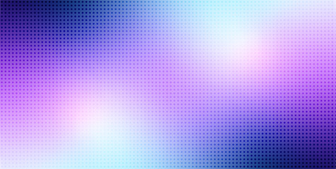 Holographic glowing background with flashes of light. Abstract hologram with halftone texture.