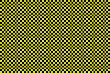 Black and yellow checkerboard background -Vector ilustration - EPS 10