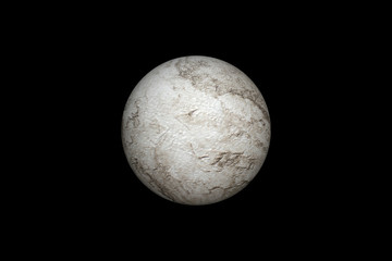 Mystical planet in space