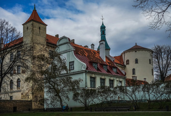 President Palace in Old Riga, Latvia.