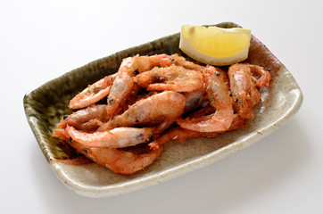 甘海老の唐揚げ