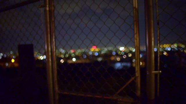 lights of the city with a rac focus