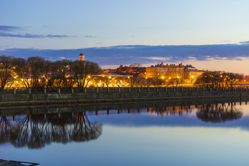 Sunset over the Gulf of Finland 
