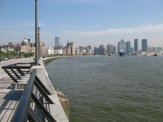 Bund embankment,  Shanghai, China