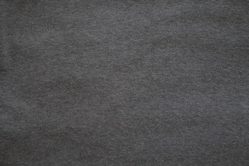 Fototapeta na wymiar dark grey background. abstract texture of fleecy knitted fabric.