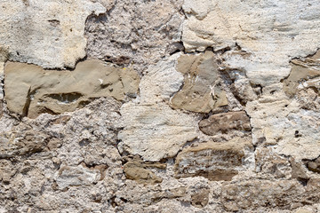 The background natural wall with plaster