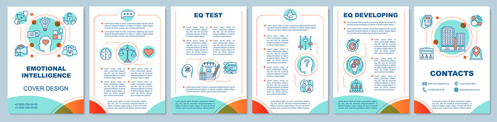 EQ brochure template layout