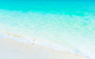 Tropical beach colors abstract