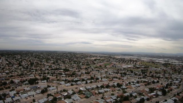 El Paso Texas USA Aerial Shot Cielo Vista Neighborhood