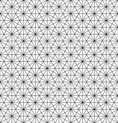 Seamless pattern based on japanese ornament Kumiko