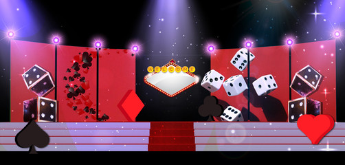 Casino concept stage design